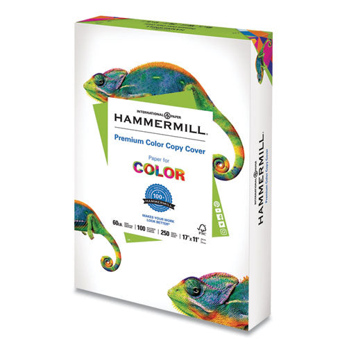 Premium Color Copy Cover, 100 Bright, 60 Lb Cover Weight, 8.5 X 11, 250/pack