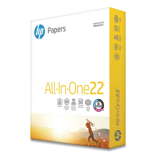 All-in-one22 Paper, 96 Bright, 22 Lb Bond Weight, 8.5 X 11, White, 500/ream