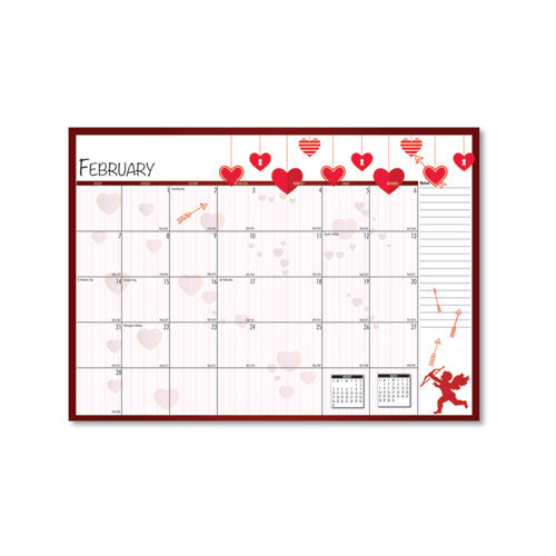 Seasonal Monthly Planner, Seasonal Artwork, 10 X 7, Light Blue Cover, 12-month (july To June): 2022 To 2023