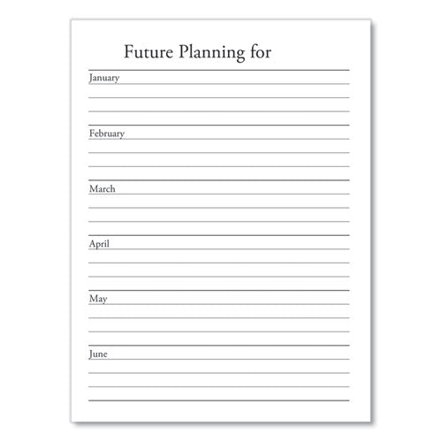 Recycled Weekly Appointment Book Ruled Without Appointment Times, 8.75 X 6.88, Black Cover, 12-month (jan To Dec): 2023