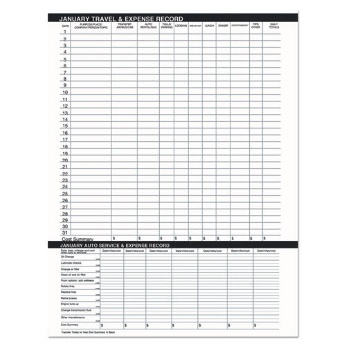 14-month Recycled Ruled Monthly Planner, 8.75 X 6.78, Black Cover, 14-month (dec To Jan): 2023 To 2025