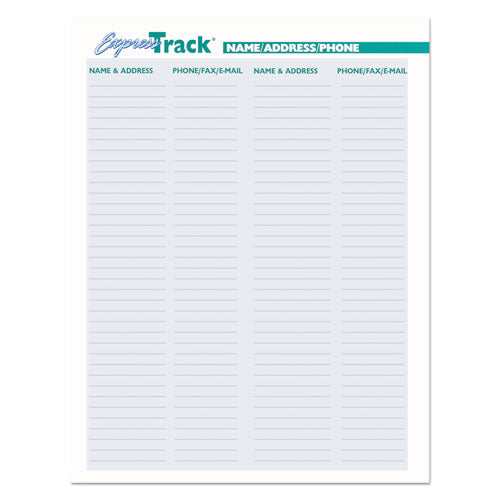 Express Track Recycled Weekly Appointment Book/monthly Planner, 8 X 5, Black Cover, 13-month (jan To Jan): 2024 To 2025