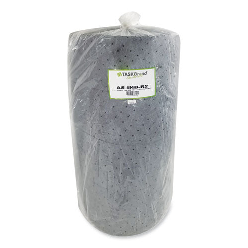Taskbrand All Sorb Industrial Sorbent Roll, 24.5 Gal, 15" X 150 Ft, 2/carton