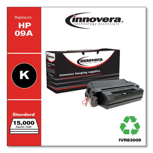 Remanufactured Black Toner, Replacement For 09a (c3909a), 15,000 Page-yield, Ships In 1-3 Business Days