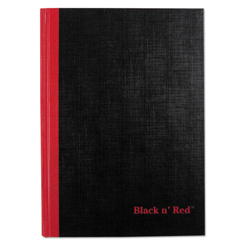 Hardcover Casebound Notebooks, Scribzee Compatible, 1-subject, Wide/legal Rule, Black Cover, (96) 8.25 X 5.63 Sheets