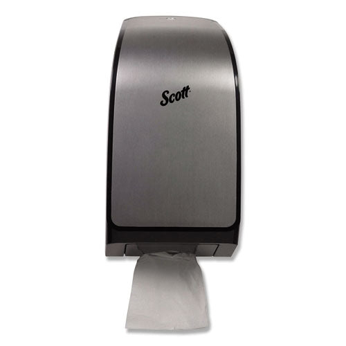 Dispensador de papel higiénico Pro Coreless Jumbo Roll, 7.37 x 14 x 6.13, imitación de acero inoxidable