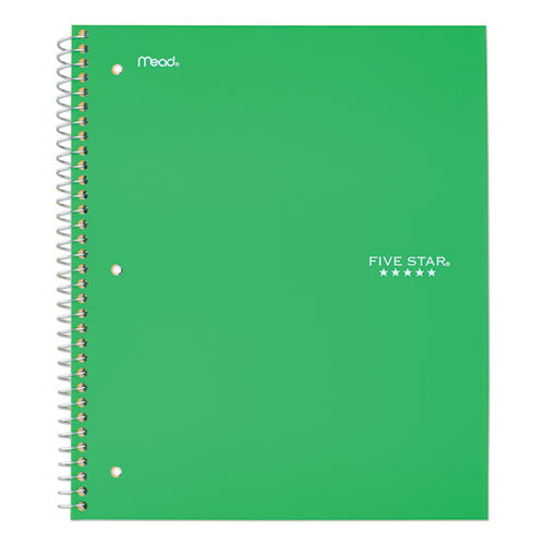 Wirebound Notebook With Four Pockets, 3-subject, Medium/college Rule, Randomly Assorted Cover Color, (150) 11 X 8.5 Sheets