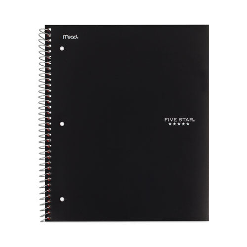 Wirebound Notebook With Four Pockets, 3-subject, Medium/college Rule, Randomly Assorted Cover Color, (150) 11 X 8.5 Sheets