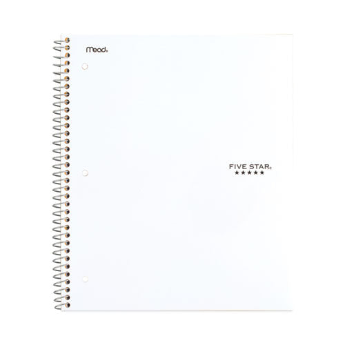 Wirebound Notebook With Four Pockets, 3-subject, Medium/college Rule, Randomly Assorted Cover Color, (150) 11 X 8.5 Sheets