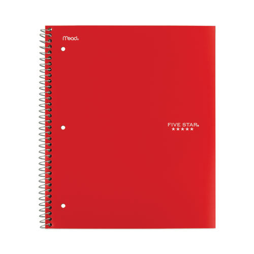 Wirebound Notebook With Four Pockets, 3-subject, Medium/college Rule, Randomly Assorted Cover Color, (150) 11 X 8.5 Sheets