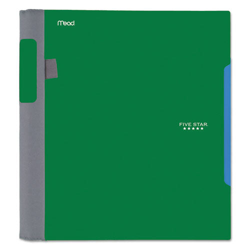 Advance Wirebound Notebook, Two Pockets, 1-subject, Medium/college Rule, Randomly Assorted Cover Color, (100) 11 X 8.5 Sheets