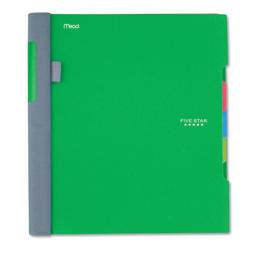 Advance Wirebound Notebook, Two Pockets, 1-subject, Medium/college Rule, Randomly Assorted Cover Color, (100) 11 X 8.5 Sheets