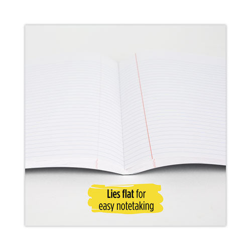 Composition Book, Casebound, Medium/college Rule, Randomly Assorted Cover Color, (100) 9.75 X 7.5 Sheets