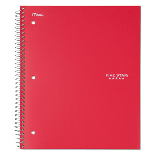Wirebound Notebook, 1-subject, Medium/college Rule, Randomly Assorted Cover Color, (100) 11 X 8.5 Sheets, 6/pack