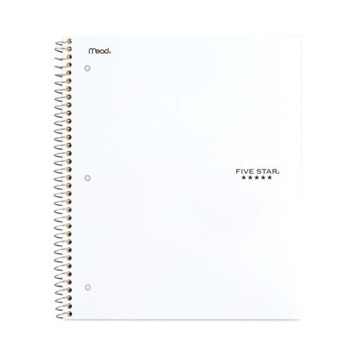 Wirebound Notebook, 1-subject, Medium/college Rule, Randomly Assorted Cover Color, (100) 11 X 8.5 Sheets, 6/pack