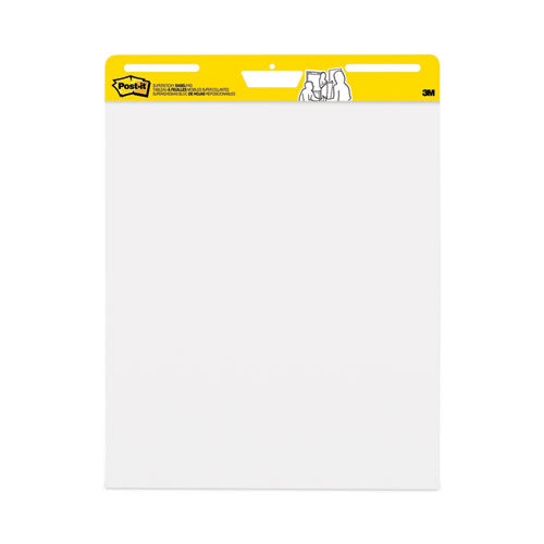 Vertical-orientation Self-stick Easel Pads, Unruled, 25 X 30, White, 30 Sheets, 2/carton