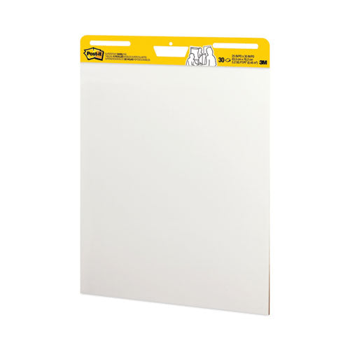 Vertical-orientation Self-stick Easel Pads, Unruled, 25 X 30, White, 30 Sheets, 2/carton