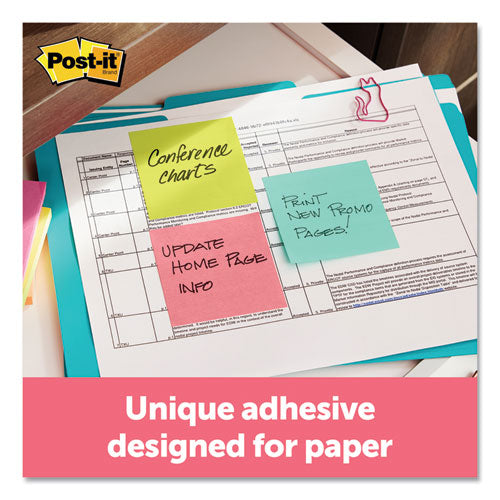 Original Pads In Poptimistic Collection Colors, Note Ruled, 3" X 5", 100 Sheets/pad, 5 Pads/pack