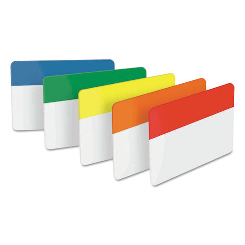 Lined Tabs, 1/5-cut, Assorted Bright Colors, 2" Wide, 24/pack