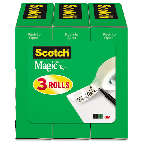 Magic Tape Refill, 1" Core, 0.75" X 83.33 Ft, Clear