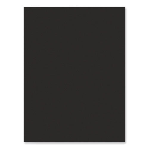 Sunworks Construction Paper, 50 Lb Text Weight, 9 X 12, Black, 50/pack