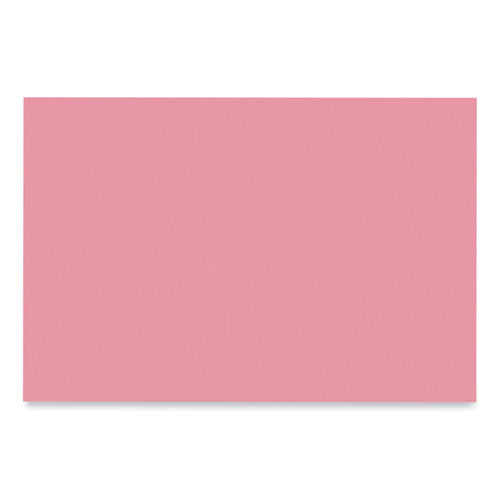 Sunworks Construction Paper, 50 Lb Text Weight, 12 X 18, Pink, 50/pack