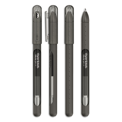 Inkjoy Gel Pen, Retractable, Fine 0.5 Mm, Assorted Ink And Barrel Colors, 8/pack