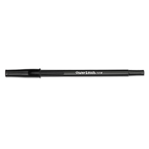 Write Bros. Ballpoint Pen Value Pack, Stick, Medium 1 Mm, Black Ink, Black Barrel, 120/pack