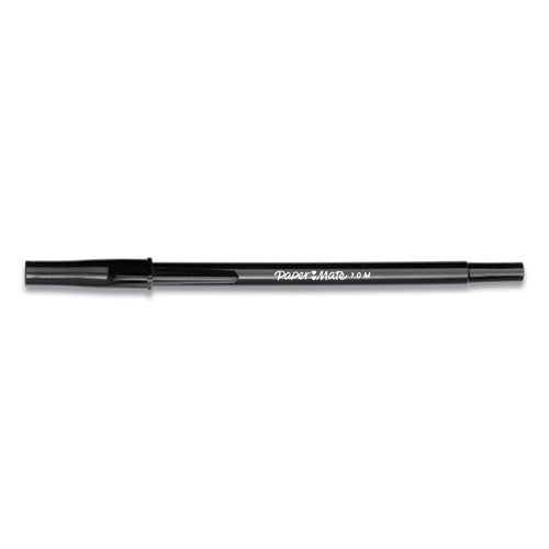 Write Bros. Ballpoint Pen Value Pack, Stick, Medium 1 Mm, Black Ink, Black Barrel, 120/pack