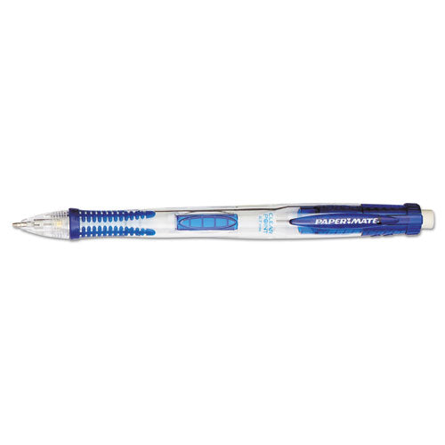 Clear Point Mechanical Pencil, 0.7 Mm, Hb (#2), Black Lead, Assorted Barrel Colors, 10/pack