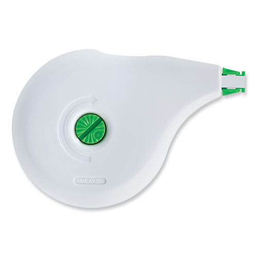 Dryline Correction Tape, Non-refillable, Green/purple Applicators, 0.17" X 472", 2/pack