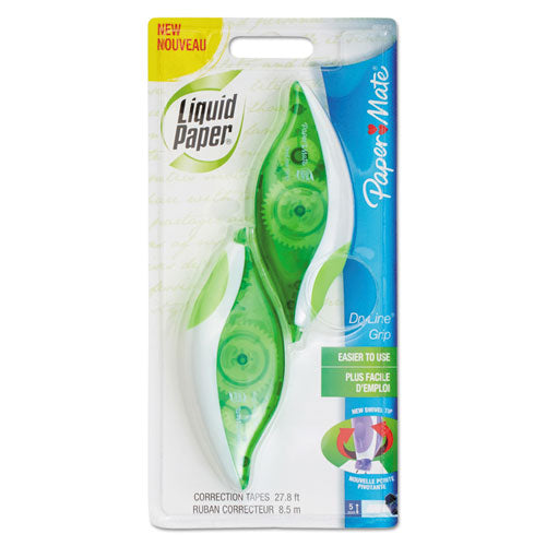 Dryline Grip Correction Tape, Blue/purple Applicators, 0.2" X 335",  2/pack