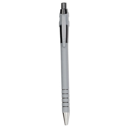 Flexgrip Ultra Ballpoint Pen, Retractable, Medium 1 Mm, Blue Ink, Blue Barrel, Dozen