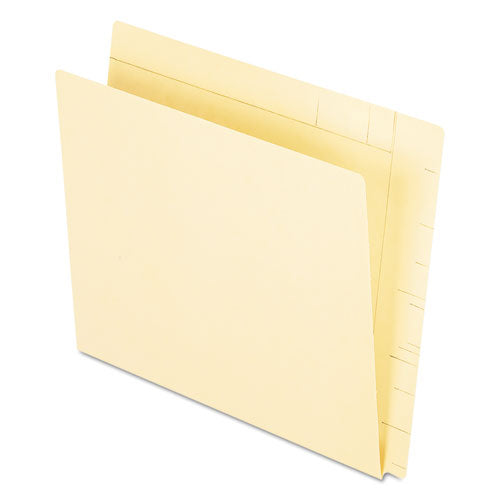 Manila Conversion Folders, Straight Tabs, Letter Size, 0.75" Expansion, Manila, 100/box