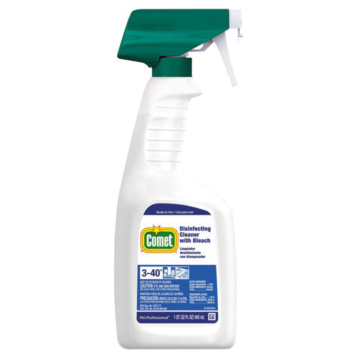 Disinfecting Cleaner W/bleach, 1 Gal Bottle, 3/carton