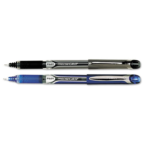 Precise Grip Roller Ball Pen, Stick, Bold 1 Mm, Blue Ink, Blue Barrel