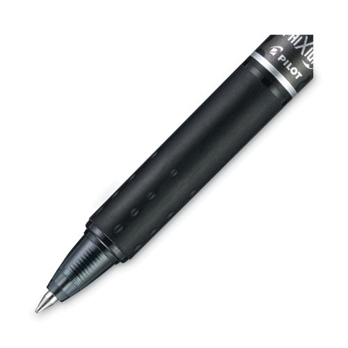 Frixion Clicker Erasable Gel Pen, Retractable, Fine 0.7 Mm, Black Ink, Black Barrel