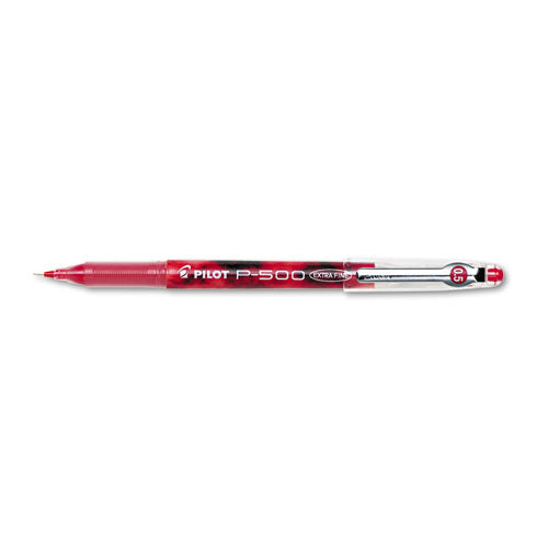 Precise P-500 Gel Pen, Stick, Extra-fine 0.5 Mm, Black Ink, Black Barrel, Dozen