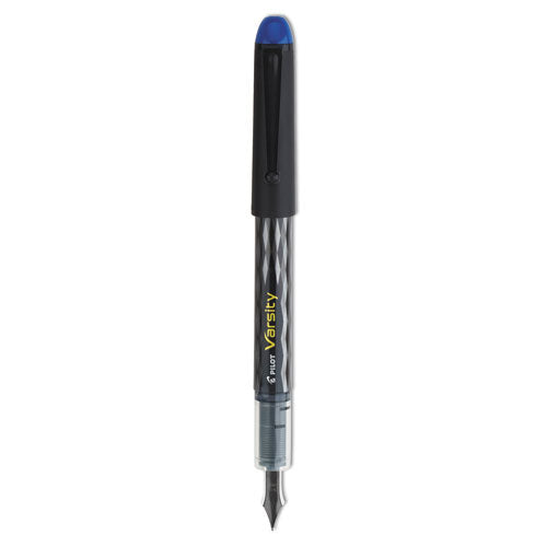 Varsity Fountain Pen, Medium 1 Mm, Assorted Ink Colors, Gray Pattern Wrap, 7/pack