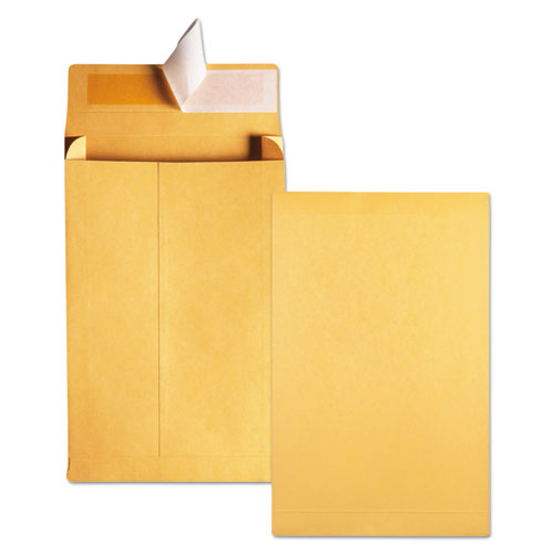 Redi-strip Kraft Expansion Envelope, #13 1/2, Square Flap, Redi-strip Adhesive Closure, 10 X 13, Brown Kraft, 25/pack