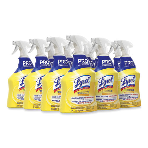 Advanced Deep Clean All Purpose Cleaner, Lemon Breeze, 32 Oz Trigger Spray Bottle