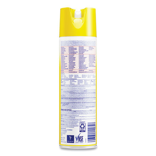 Disinfectant Spray, Original Scent, 19 Oz Aerosol Spray