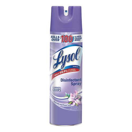Disinfectant Spray, Crisp Linen Scent, 12.5 Oz Aerosol Spray