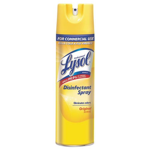 Disinfectant Spray, Crisp Linen, 19 Oz Aerosol Spray