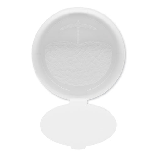 Disinfecting Wipes, 1-ply, 7 X 7.25, Lemon And Lime Blossom, White, 80 Wipes/canister, 6 Canisters/carton