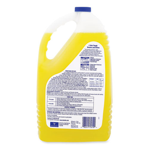 Clean And Fresh Multi-surface Cleaner, Sparkling Lemon And Sunflower Essence, 144 Oz Bottle, 4/carton
