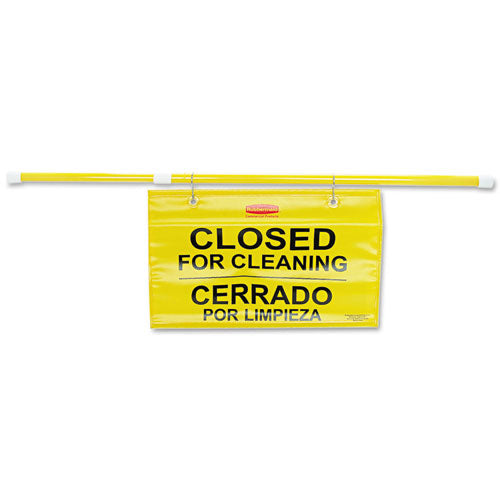 Site Safety Hanging Sign, 50 X 1 X 13, Yellow