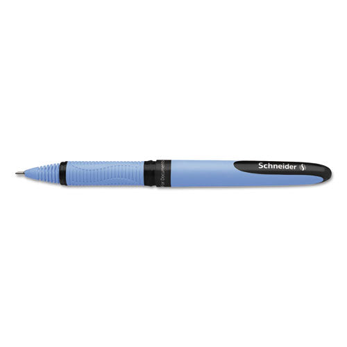 One Hybrid N Roller Ball Pen, Stick, Extra-fine 0.3 Mm, Blue Ink, Blue Barrel, 10/box