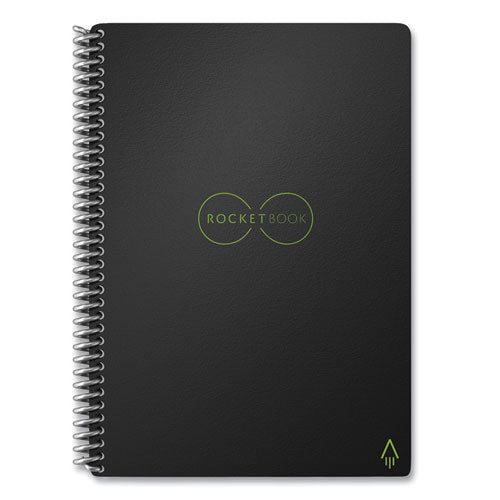 Core Smart Notebook, Dotted Rule, Black Cover, (18) 8.8 X 6 Sheets