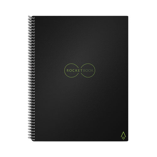 Core Smart Notebook, Medium/college Rule, Black Cover, (16) 11 X 8.5 Sheets